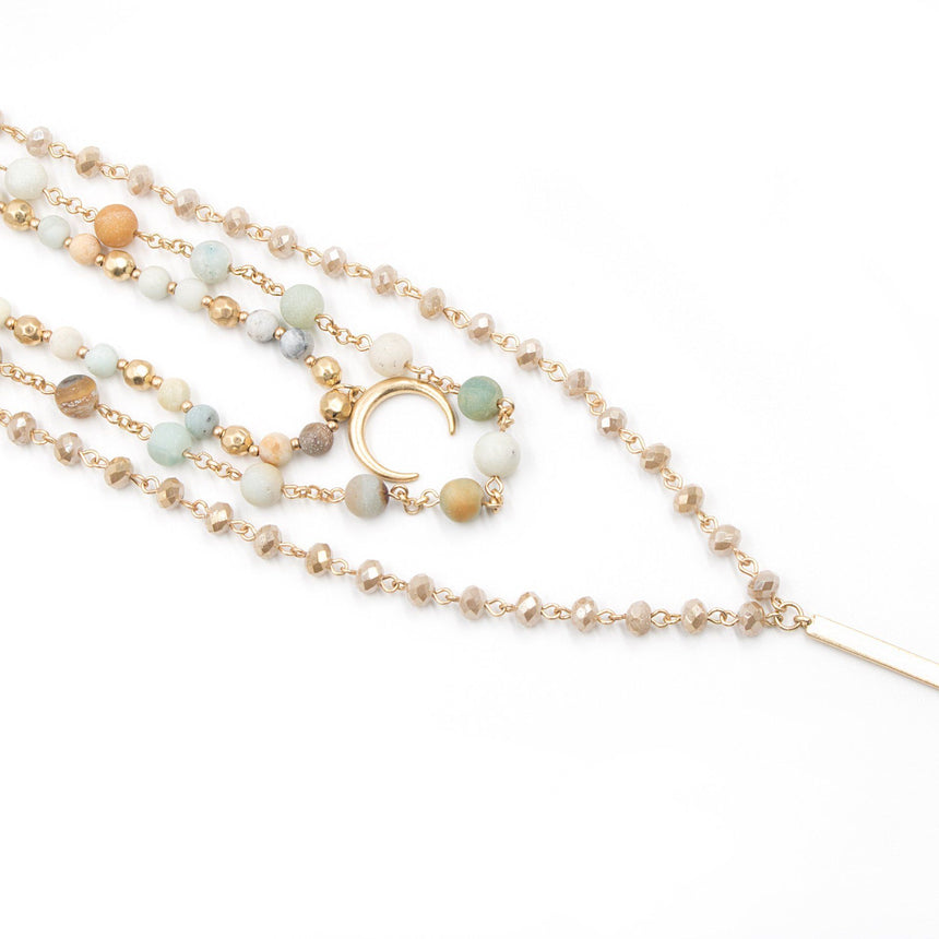 Arizona Sunrise Beaded Layered Necklace Set (3 Pieces) – Velinda Hittinger
